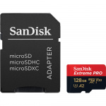 SanDisk MicroSDXC Extreme Pro 128GB 200MB/s A2 C10 V30 UHS-I