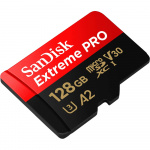 SanDisk MicroSDXC Extreme Pro 128GB 200MB/s A2 C10 V30 UHS-I