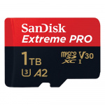 SanDisk MicroSDXC Extreme Pro 1TB 200MB/s A2 C10 V30 UHS-I
