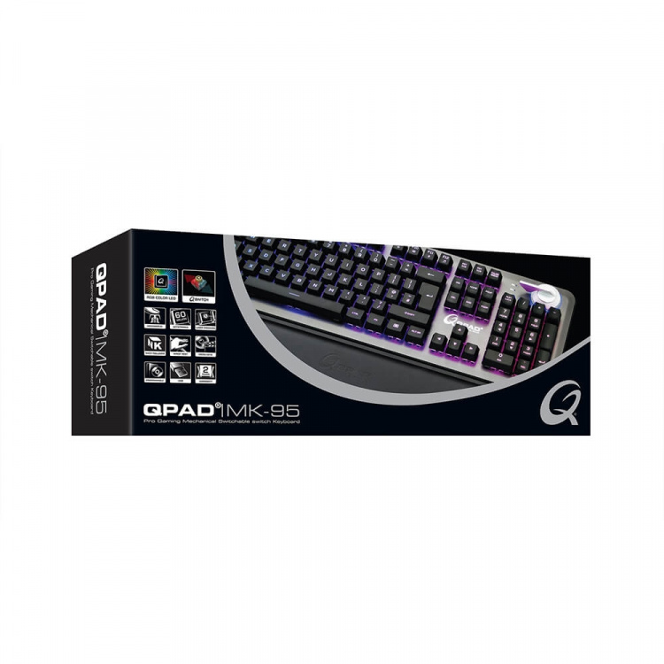 QPAD Gaming-Tangentbord MK95 Nordic