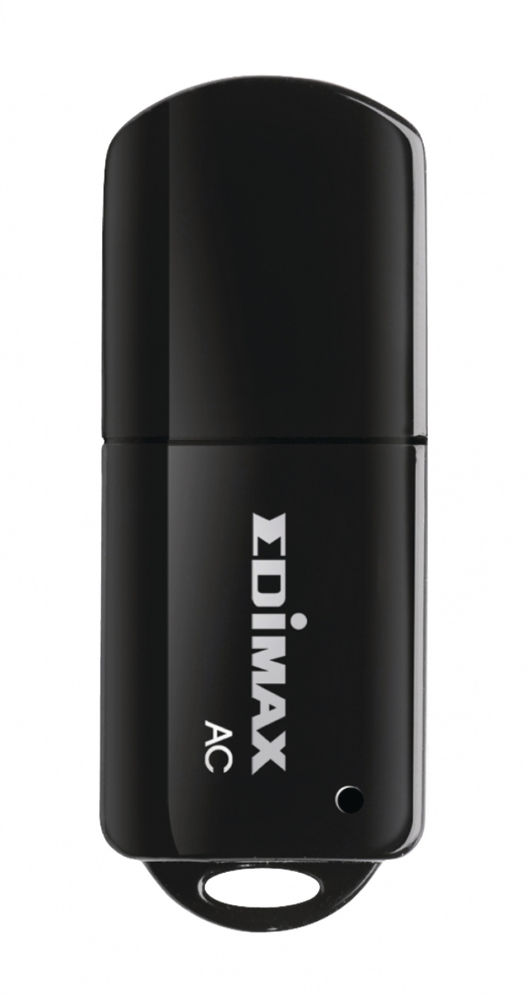 Edimax Trådlös USB-Adapter AC600 2.4/5 GHz (Dual Band) Svart