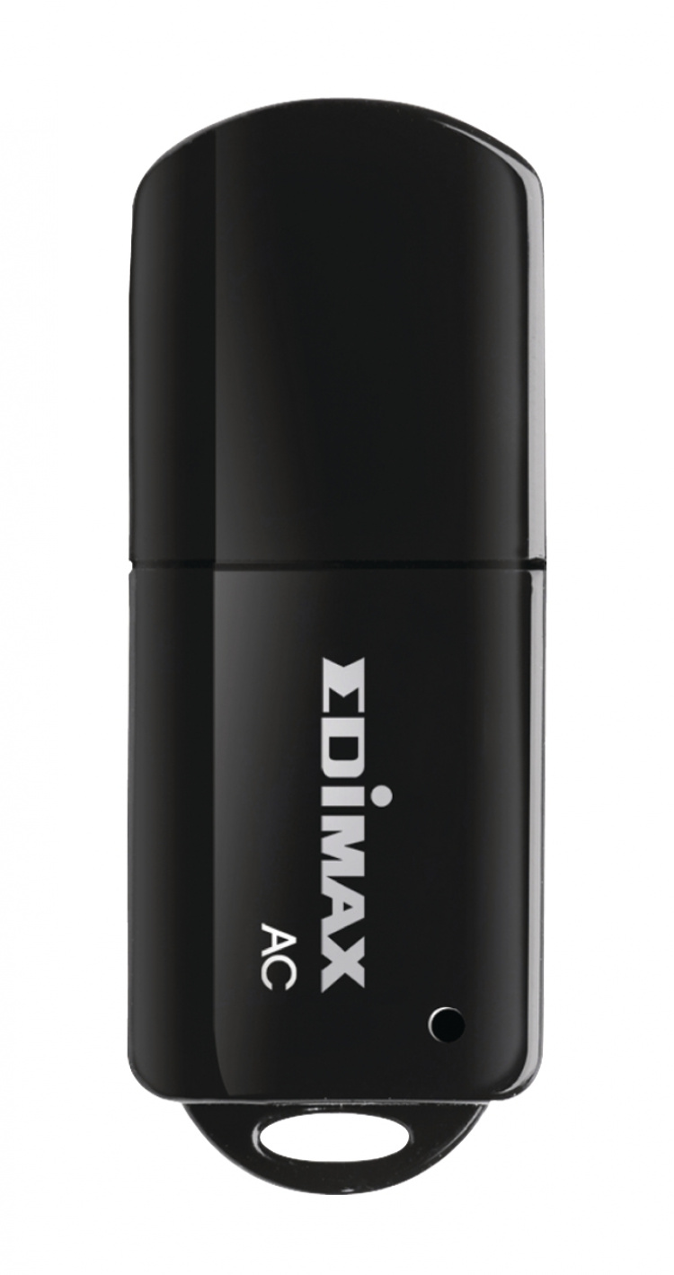 Edimax Trådlös USB-Adapter AC600 2.4/5 GHz (Dual Band) Svart