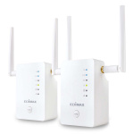 Trådlös AC1200 2,4/5 GHz (dubbelband) Wi-Fi vit (2 st)
