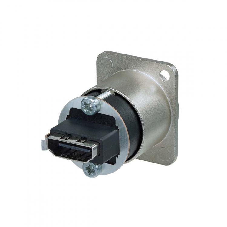 Neutrik High Speed HDMI med Ethernet Adapter Silver