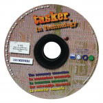 Tasker Högtalarkabel på Rulle 2x 2.50 mm² 100 m Svart/Röd