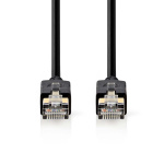 Nedis CAT6 Nätverkskabel | RJ45 hane | RJ45 hane | F/UTP | 15.0 m | Rund | LSZH / PVC | Antracit | Kartong med fönster