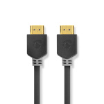 Nedis High Speed HDMI ™ kabel med Ethernet | HDMI™ Kontakt | HDMI™ Kontakt | 4K@60Hz | ARC | 18 Gbps | 1.00 m | Rund | PVC | Antracit | Låda Nedis High Speed HDMI ™ kabel med Ethernet | HDMI™ Kontakt | HDMI™ Kontakt | 4K@60Hz | ARC | 18 Gbps | 1.00 m | Rund | PVC | Antracit | Låda
