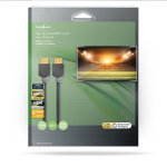 Nedis High Speed HDMI ™ kabel med Ethernet | HDMI™ Kontakt | HDMI™ Kontakt | 4K@30Hz | ARC | 10.2 Gbps | 15.0 m | Rund | PVC | Antracit | Låda Nedis High Speed HDMI ™ kabel med Ethernet | HDMI™ Kontakt | HDMI™ Kontakt | 4K@30Hz | ARC | 10.2 Gbps | 15.0 m | Rund | PVC | Antracit | Låda