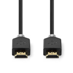 Nedis High Speed HDMI ™ kabel med Ethernet | HDMI™ Kontakt | HDMI™ Kontakt | 4K@60Hz | ARC | 18 Gbps | 2.00 m | Rund | PVC | Antracit | Låda Nedis High Speed HDMI ™ kabel med Ethernet | HDMI™ Kontakt | HDMI™ Kontakt | 4K@60Hz | ARC | 18 Gbps | 2.00 m | Rund | PVC | Antracit | Låda