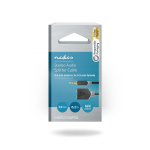 Nedis Stereoljudkabel | 3.5 mm Hane | 2x 3.5 mm, Hona | Guldplaterad | 0.20 m | Rund | Antracit | Låda Nedis Stereoljudkabel | 3.5 mm Hane | 2x 3.5 mm, Hona | Guldplaterad | 0.20 m | Rund | Antracit | Låda