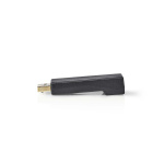 Nedis Displayport-adapter | DisplayPort Hane | HDMI™ Utgång | 4K@30Hz | Guldplaterad | Rak | Rund | ABS | ABS | Antracit | Låda