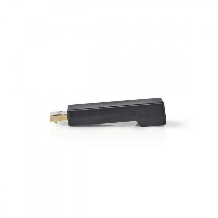 Nedis Displayport-adapter | DisplayPort Hane | HDMI™ Utgång | 4K@30Hz | Guldplaterad | Rak | Rund | ABS | ABS | Antracit | Låda
