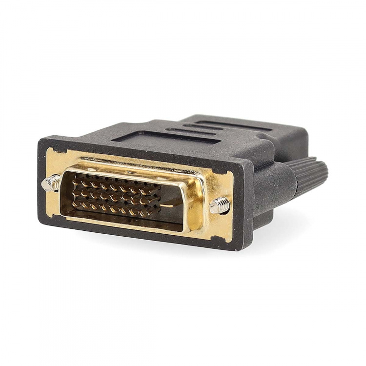 Nedis HDMI™ Adapter | HDMI™ Utgång | DVI-D 24+1-Pin Hane | Guldplaterad | Rak | PVC | Antracit | 1 st. | Kartong med fönster Nedis HDMI™ Adapter | HDMI™ Utgång | DVI-D 24+1-Pin Hane | Guldplaterad | Rak | PVC | Antracit | 1 st. | Kartong med fönster