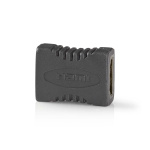 Nedis HDMI™ Adapter | HDMI™ Utgång | HDMI™ Utgång | Guldplaterad | Rak | PVC | Antracit | 1 st. | Låda Nedis HDMI™ Adapter | HDMI™ Utgång | HDMI™ Utgång | Guldplaterad | Rak | PVC | Antracit | 1 st. | Låda