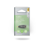 Nedis HDMI™ Adapter | HDMI™ Micro kontakt | HDMI™ Utgång | Guldplaterad | Rak | ABS | Antracit | 1 st. | Kartong med fönster