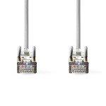 Nedis CAT5e nätverkskabel | SF/UTP | RJ45 hane | RJ45 hane | 30.0 m | Rund | PVC | Grå | Kuvert