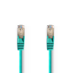 Nedis CAT5e nätverkskabel | SF/UTP | RJ45 hane | RJ45 hane | 5.00 m | Rund | PVC | Grön | Plastpåse