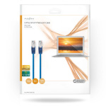 Nedis CAT5e nätverkskabel | SF/UTP | RJ45 hane | RJ45 hane | 15.0 m | Rund | PVC | Blå | Kuvert