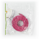 Nedis CAT5e nätverkskabel | SF/UTP | RJ45 hane | RJ45 hane | 20.0 m | Rund | PVC | Rosa | Plastpåse Nedis CAT5e nätverkskabel | SF/UTP | RJ45 hane | RJ45 hane | 20.0 m | Rund | PVC | Rosa | Plastpåse