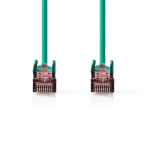 Nedis CAT6 Nätverkskabel | RJ45 hane | RJ45 hane | S/FTP | 1.00 m | Rund | LSZH | Grön | Kuvert