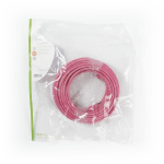 Nedis CAT6 Nätverkskabel | RJ45 hane | RJ45 hane | S/FTP | 15.0 m | Rund | LSZH | Rosa | Plastpåse
