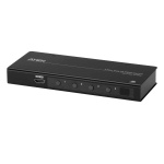 aten 4-Port True 4K HDMI Switch Svart