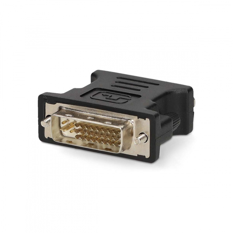 Nedis DVI adapter | DVI-I 24+5-Pin Hane | VGA hona 15p | Nickelplaterad | Rak | PVC | Svart | Låda Nedis DVI adapter | DVI-I 24+5-Pin Hane | VGA hona 15p | Nickelplaterad | Rak | PVC | Svart | Låda