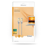 Nedis CAT5e nätverkskabel | SF/UTP | RJ45 hane | RJ45 hane | 3.00 m | Rund | PVC | Grå | Låda
