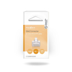 Nedis RJ45-kontakt | Hane | Solid STP CAT5 | Rak | Guldplaterad | 10 st. | PVC | Transparent | Låda