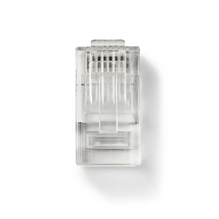Nedis RJ45-kontakt | Hane | Solid UTP CAT6 | Rak | Guldplaterad | 10 st. | Polycarbonate | Transparent | Låda Nedis RJ45-kontakt | Hane | Solid UTP CAT6 | Rak | Guldplaterad | 10 st. | Polycarbonate | Transparent | Låda