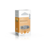 Nedis RJ45-kontakt | Hane | Solid FTP CAT5e | Rak | Nickelplaterad | 10 st. | Polycarbonate | Grå / Transparent | Låda