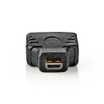 Nedis HDMI™ Adapter | HDMI™ Micro kontakt | HDMI™ Utgång | Guldplaterad | Rak | ABS | Svart | 1 st. | Låda Nedis HDMI™ Adapter | HDMI™ Micro kontakt | HDMI™ Utgång | Guldplaterad | Rak | ABS | Svart | 1 st. | Låda