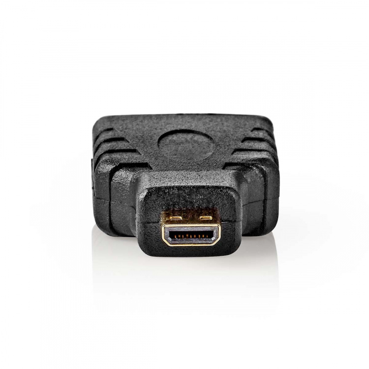 Nedis HDMI™ Adapter | HDMI™ Micro kontakt | HDMI™ Utgång | Guldplaterad | Rak | ABS | Svart | 1 st. | Låda Nedis HDMI™ Adapter | HDMI™ Micro kontakt | HDMI™ Utgång | Guldplaterad | Rak | ABS | Svart | 1 st. | Låda