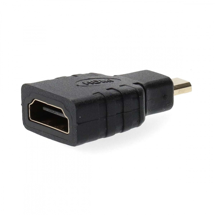 Nedis HDMI™ Adapter | HDMI™ Micro kontakt | HDMI™ Utgång | Guldplaterad | Rak | ABS | Svart | 1 st. | Låda Nedis HDMI™ Adapter | HDMI™ Micro kontakt | HDMI™ Utgång | Guldplaterad | Rak | ABS | Svart | 1 st. | Låda