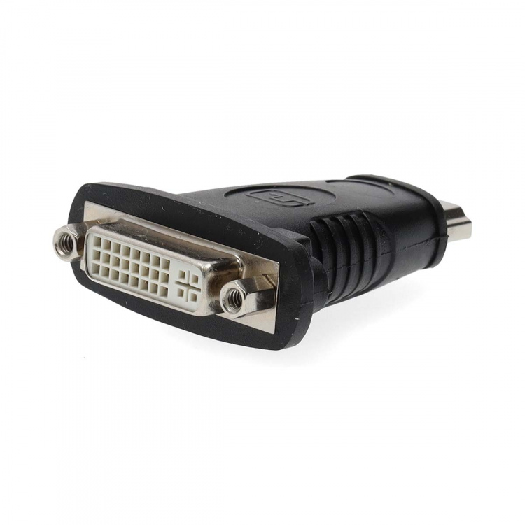 Nedis HDMI™ Adapter | HDMI™ Kontakt | DVI-D 24+1-Pin Hona | Guldplaterad | Rak | ABS | Svart | 1 st. | Låda