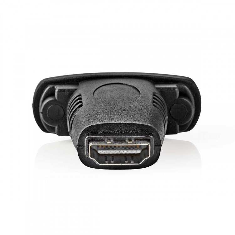 Nedis HDMI™ Adapter | HDMI™ ingång | DVI-D 24+1-Pin Hona | Nickelplaterad | Rak | ABS | Svart | 1 st. | Låda