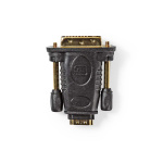 Nedis HDMI™ Adapter | DVI-D 24+1-Pin Hane | HDMI™ Utgång | Nickelplaterad | Rak | ABS | Svart | 1 st. | Låda Nedis HDMI™ Adapter | DVI-D 24+1-Pin Hane | HDMI™ Utgång | Nickelplaterad | Rak | ABS | Svart | 1 st. | Låda