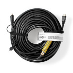 Nedis High Speed HDMI ™ kabel med Ethernet | HDMI™ Kontakt | HDMI™ Kontakt | 4K@30Hz | 18 Gbps | 40.0 m | Rund | PVC | Svart | Tag Nedis High Speed HDMI ™ kabel med Ethernet | HDMI™ Kontakt | HDMI™ Kontakt | 4K@30Hz | 18 Gbps | 40.0 m | Rund | PVC | Svart | Tag