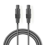 Nedis Högtalarkabel | 48 x 0.20 mm | Koppar | 3.00 m | Rund | PVC | Mörkgrå | Kartonghylsa Nedis Högtalarkabel | 48 x 0.20 mm | Koppar | 3.00 m | Rund | PVC | Mörkgrå | Kartonghylsa