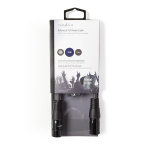 Nedis Balanserad ljudkabel | XLR 3-stifts hane | XLR 3-stifts hona | Nickelplaterad | 0.50 m | Rund | PVC | Mörkgrå | Kartonghylsa