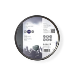 Nedis Högtalarkabel | 2 x 1.50 mm² | Koppar | 100.0 m | Rund | PVC | Mörkgrå | Rulle Nedis Högtalarkabel | 2 x 1.50 mm² | Koppar | 100.0 m | Rund | PVC | Mörkgrå | Rulle