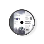 Nedis Högtalarkabel | 2 x 2.50 mm² | Koppar | 100.0 m | Rund | PVC | Mörkgrå | Rulle