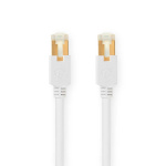 Nedis CAT6 Nätverkskabel | RJ45 hane | RJ45 hane | S/FTP | 2.00 m | Rund | LSZH / PVC | Vit | Kartong med fönster Nedis CAT6 Nätverkskabel | RJ45 hane | RJ45 hane | S/FTP | 2.00 m | Rund | LSZH / PVC | Vit | Kartong med fönster