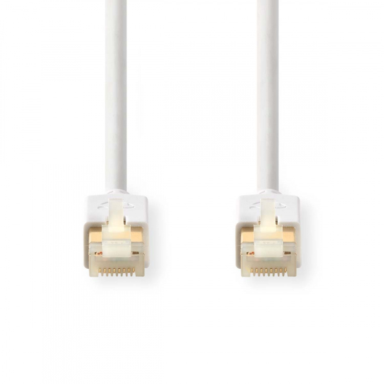 Nedis CAT6 Nätverkskabel | RJ45 hane | RJ45 hane | S/FTP | 2.00 m | Rund | LSZH / PVC | Vit | Kartong med fönster Nedis CAT6 Nätverkskabel | RJ45 hane | RJ45 hane | S/FTP | 2.00 m | Rund | LSZH / PVC | Vit | Kartong med fönster