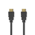Nedis Ultra High Speed HDMI ™ kabel | HDMI™ Kontakt | HDMI™ Kontakt | 8K@60Hz | 48 Gbps | 1.00 m | Rund | 6.0 mm | Svart | Låda Nedis Ultra High Speed HDMI ™ kabel | HDMI™ Kontakt | HDMI™ Kontakt | 8K@60Hz | 48 Gbps | 1.00 m | Rund | 6.0 mm | Svart | Låda