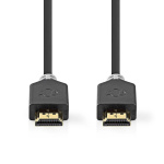 Nedis Ultra High Speed HDMI ™ kabel | HDMI™ Kontakt | HDMI™ Kontakt | 8K@60Hz | 48 Gbps | 2.00 m | Rund | 6.5 mm | Antracit | Låda Nedis Ultra High Speed HDMI ™ kabel | HDMI™ Kontakt | HDMI™ Kontakt | 8K@60Hz | 48 Gbps | 2.00 m | Rund | 6.5 mm | Antracit | Låda