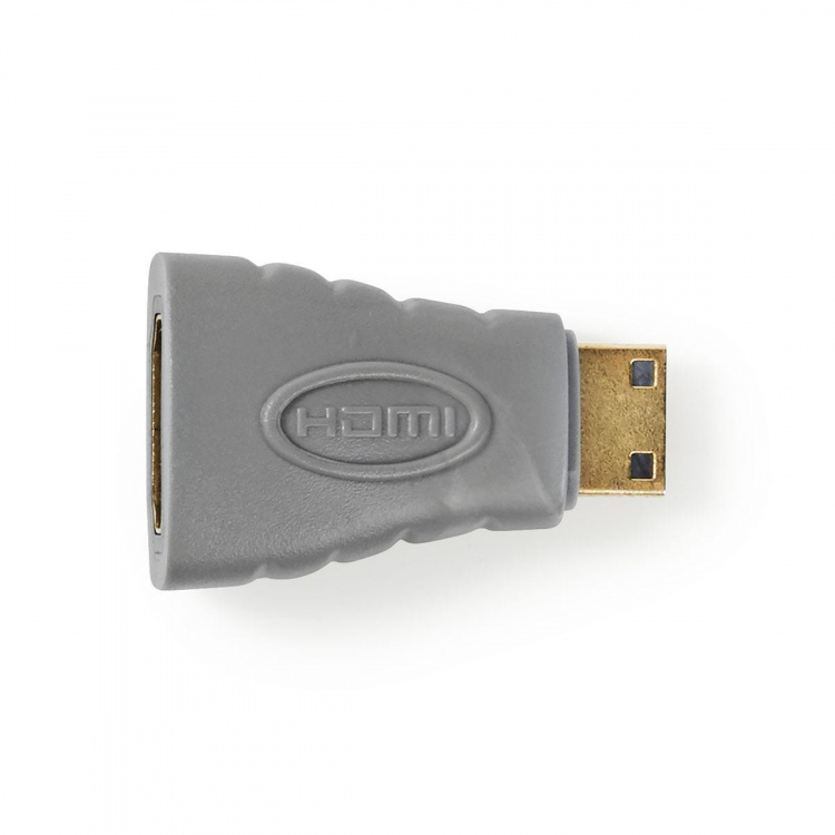 Bandridge HDMI-adapter HDMI Mini-kontakt - HDMI hona grå