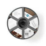 Nedis Högtalarkabel | 2 x 2.50 mm² | Koppar | 25.0 m | Rund | PVC | Transparent | Rulle Nedis Högtalarkabel | 2 x 2.50 mm² | Koppar | 25.0 m | Rund | PVC | Transparent | Rulle