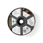 Nedis Högtalarkabel | 2 x 4.00 mm² | Koppar | 100.0 m | Rund | PVC | Transparent | Rulle Nedis Högtalarkabel | 2 x 4.00 mm² | Koppar | 100.0 m | Rund | PVC | Transparent | Rulle