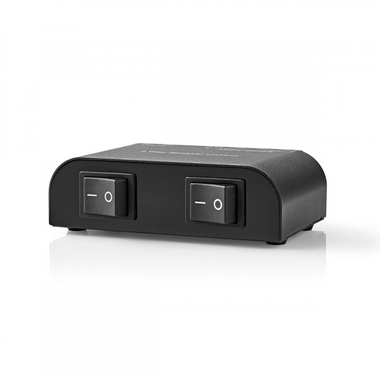 Nedis Högtalar kontrollboxen | 2-Port port(s) | Terminalklämmor | Högtalarimpedans: 4-16 Ohm | Maxlast per Kanal: 150 W | Aluminium | Svart Nedis Högtalar kontrollboxen | 2-Port port(s) | Terminalklämmor | Högtalarimpedans: 4-16 Ohm | Maxlast per Kanal: 150 W | Aluminium | Svart